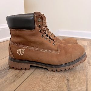Men's Timberland 6 In. Premium Boot Rust Nubuck (27042)